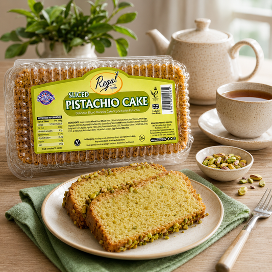 Regal Pistachio Sliced Cake 10pcs