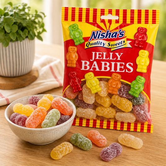 Nisha Sweets Jelly Babies - (12 Packs)