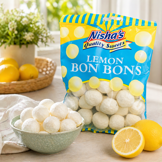 Nisha Sweets Lemon Bon Bons - (12 Packs)