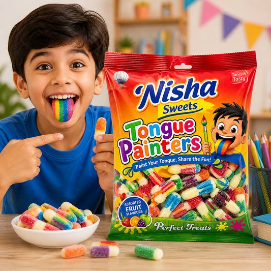 Nisha Sweets Tongue Painters - (12 Packs)