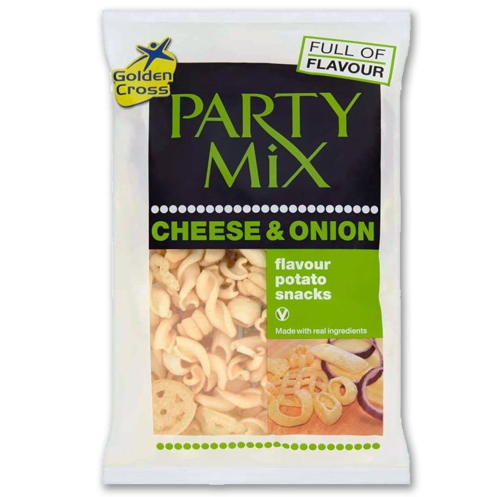 Golden Cross Cheese & Onion Crisps (125g)
