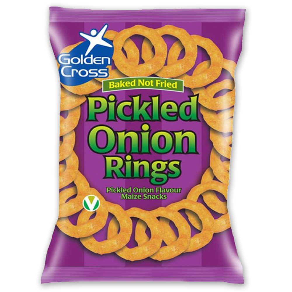 Golden Cross Pickled Onion Rings (150g)