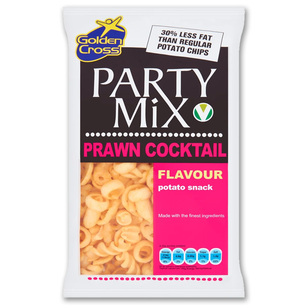 Golden Cross Prawn Cocktail Crisps (125g)