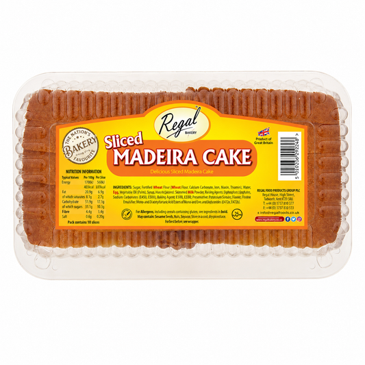 Regal Madeira Sliced Cake 10pcs