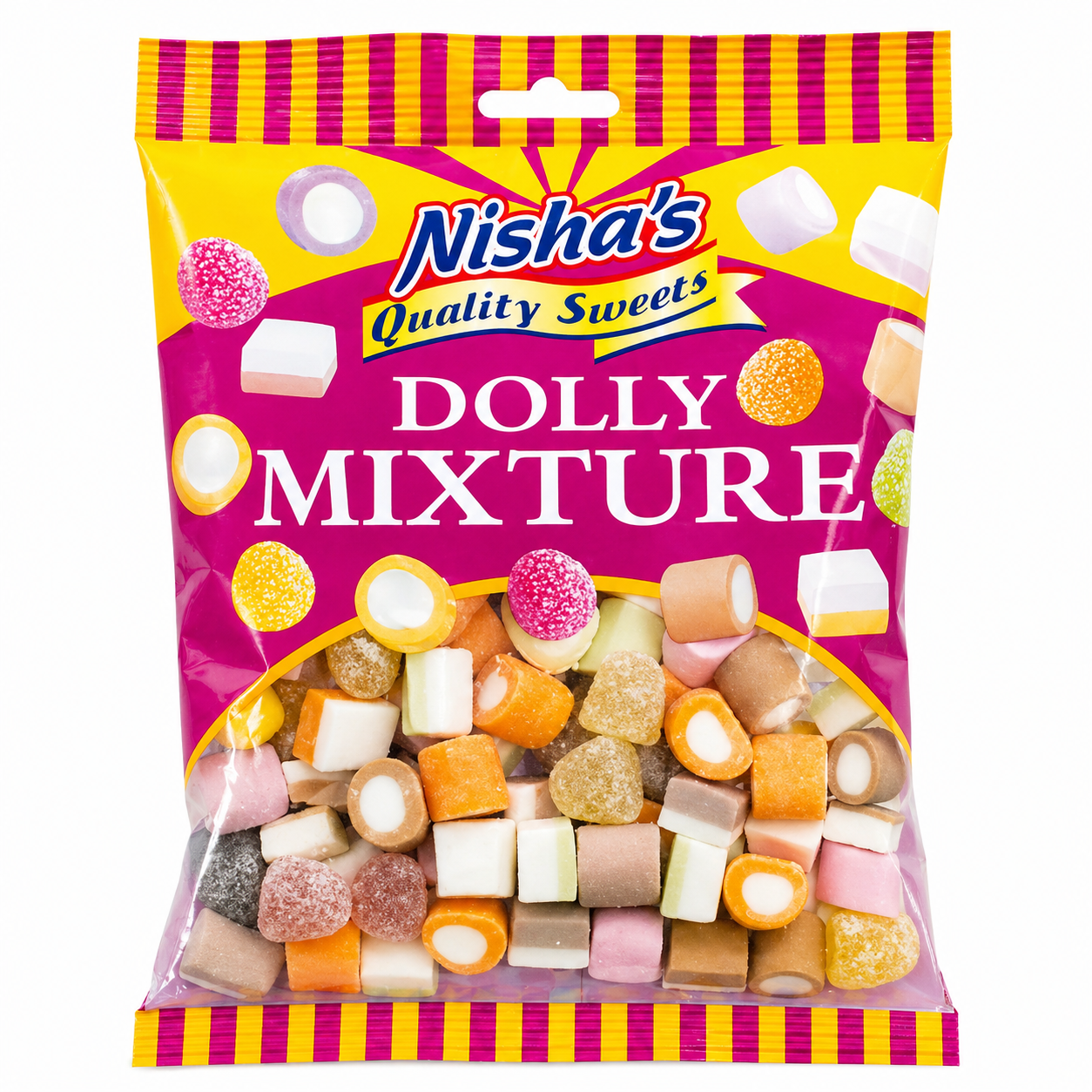 Nisha Sweets Dolly Mixture - (12 Packs)