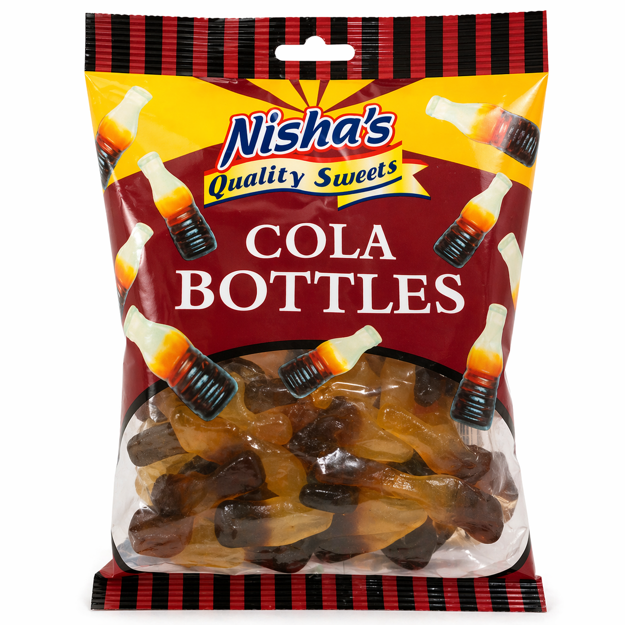 Nisha Sweets Cola Bottles - (12 Packs)