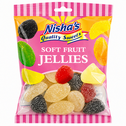 Nisha Sweets Fruit Jellies - (12 Packs)