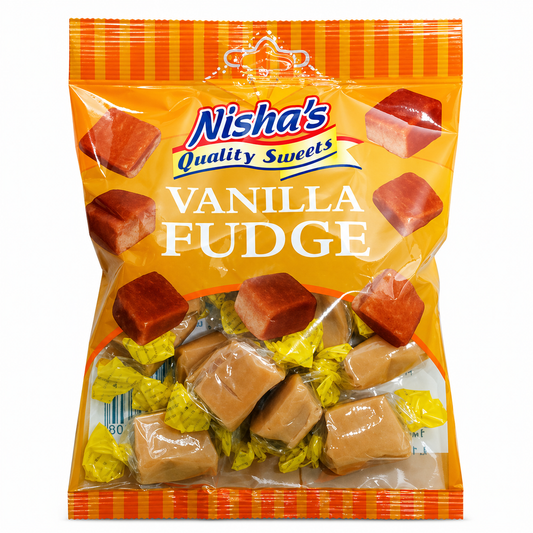 Nisha Sweets Vanilla Fudge - (12 Packs)