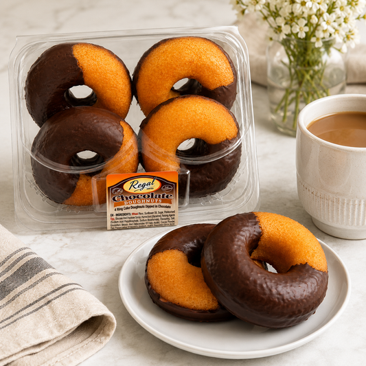 Regal Chocolate Doughnuts 4pcs