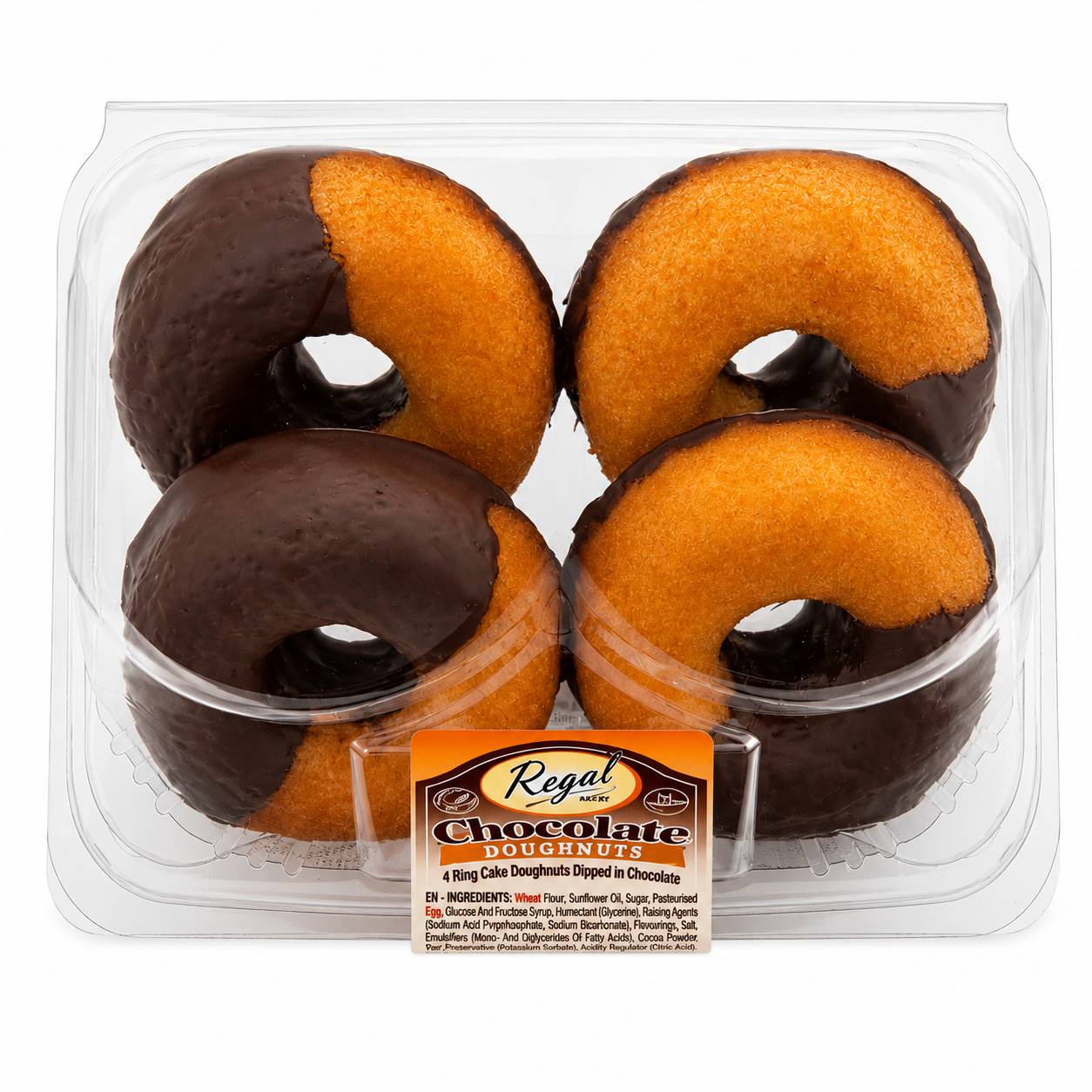 Regal Chocolate Doughnuts 4pcs