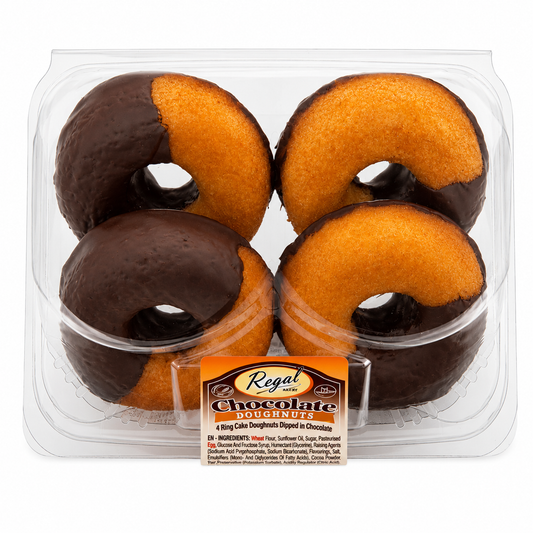 Regal Chocolate Doughnuts 4pcs