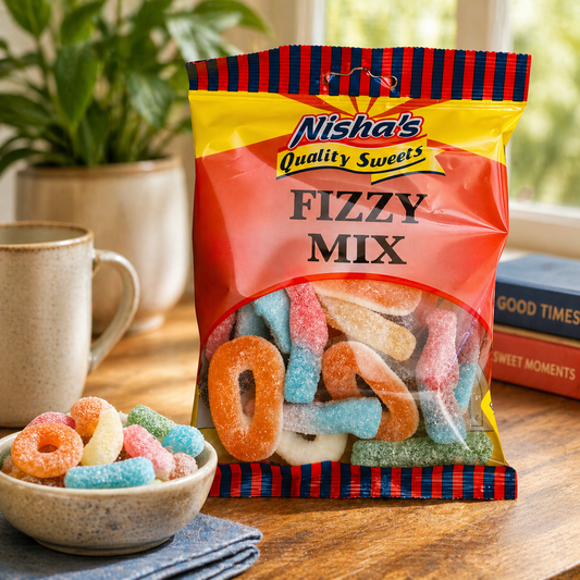 Nisha Sweets Fizzy Mix - (12 Packs)