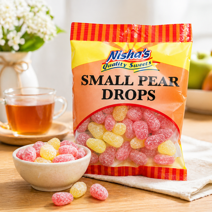 Nisha Sweets Small Pear Drops - (12 Packs)