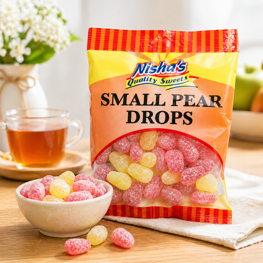 Nisha Sweets Small Pear Drops - (12 Packs)