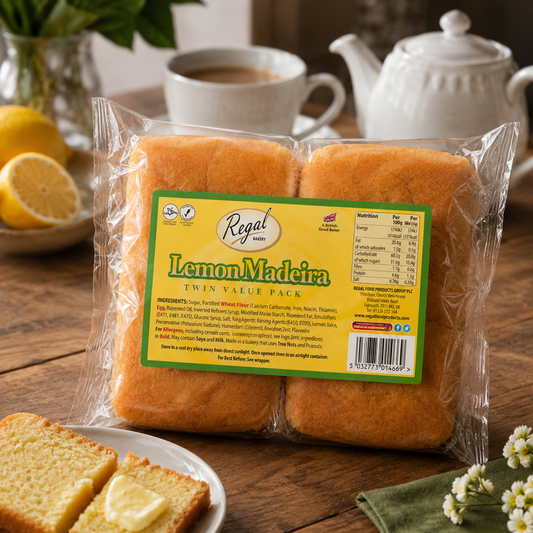Regal Lemon Twin Madeira Cakes 2pcs