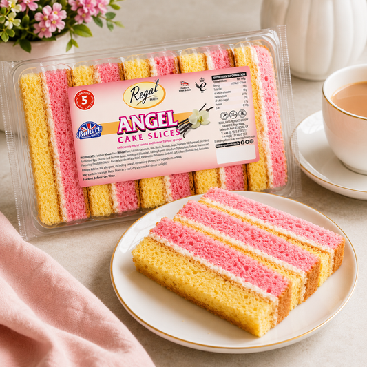 Regal Angel Cake Slices 5pcs