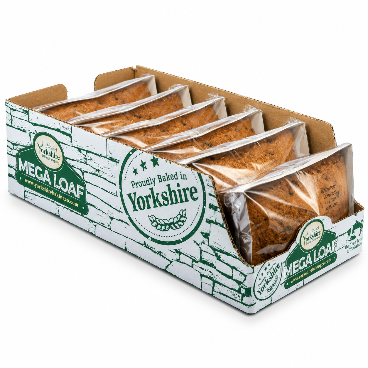 YBC Sultana Mega Loaf Cake 1pc