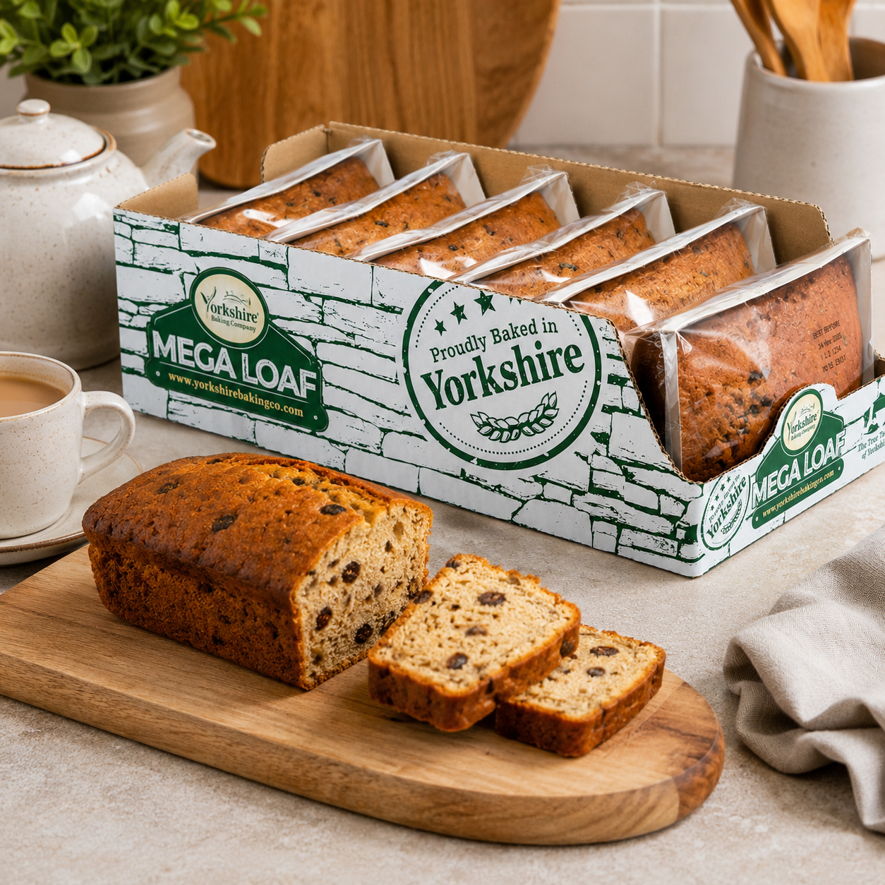 YBC Sultana Mega Loaf Cake 1pc