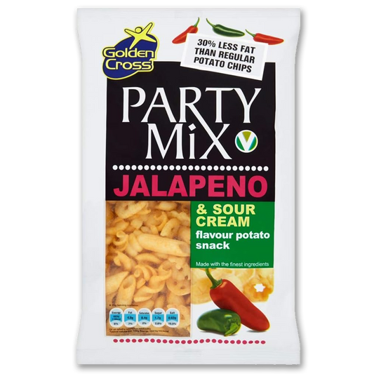 Golden Cross Jalapeno & Sour Cream Crisps (125g)