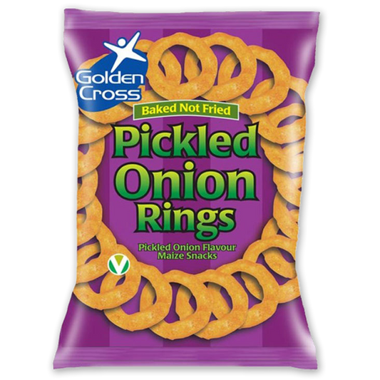 Golden Cross Pickled Onion Rings (150g)