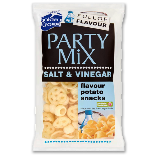 Golden Cross Salt & Vinegar Crisps (125g)